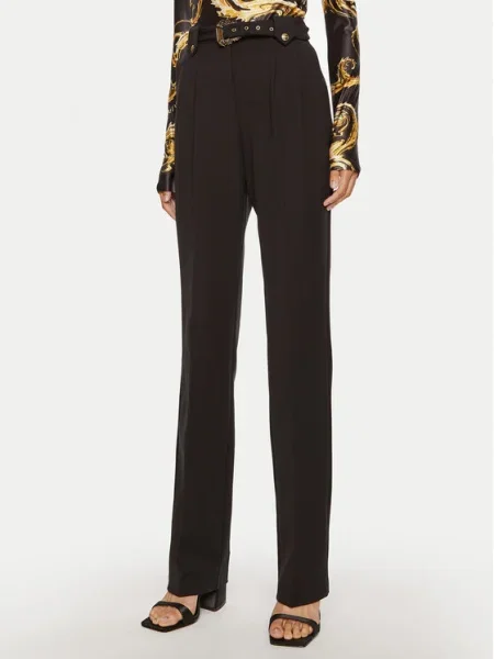 Versace Jeans Couture Pantaloni din Straight Fit negru