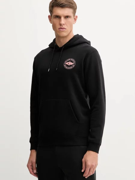 Pulover Rip Curl STAPLE s kapuco črna