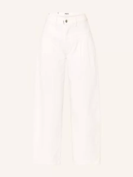 Pnts Dżinsy Z Szerokimi Nogawkami The O Shape weiss