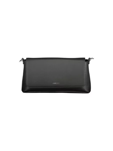 Torebka crossbody Calvin Klein skórzana czarna