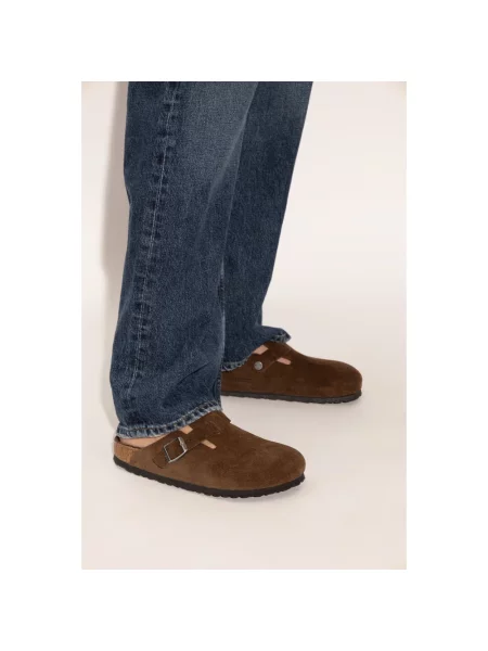 Sneakers Birkenstock Boston Suede Leather Unisex Carafe Tonal FB EUR 37 brązowe