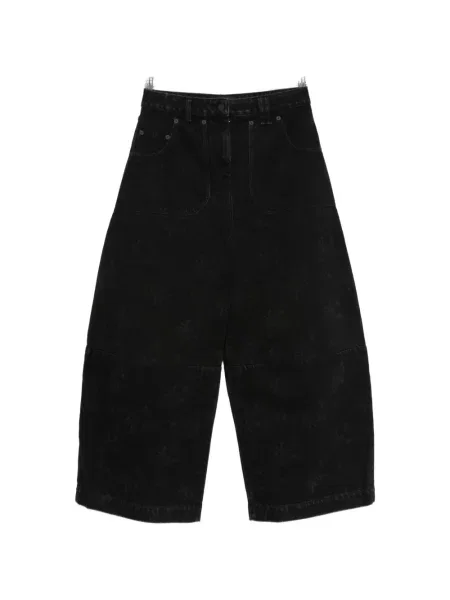 Blugi Simone Rocha cu autograf negru
