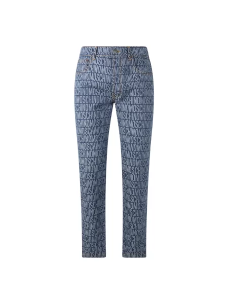 Jeansy Moschino niebieskie