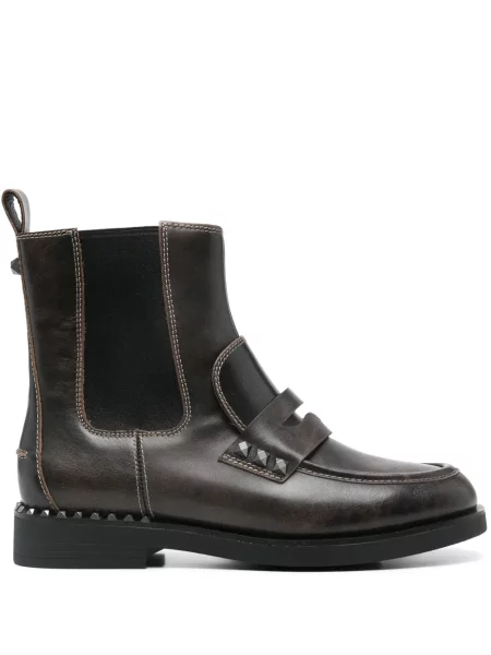 Botine Ash cu tepi maro