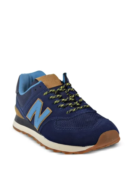 Semišové tenisky New Balance 574 šedé