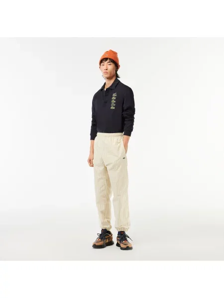 Lacoste Koszulka Polo Z Długim Rękawem Classic Fit granatowa