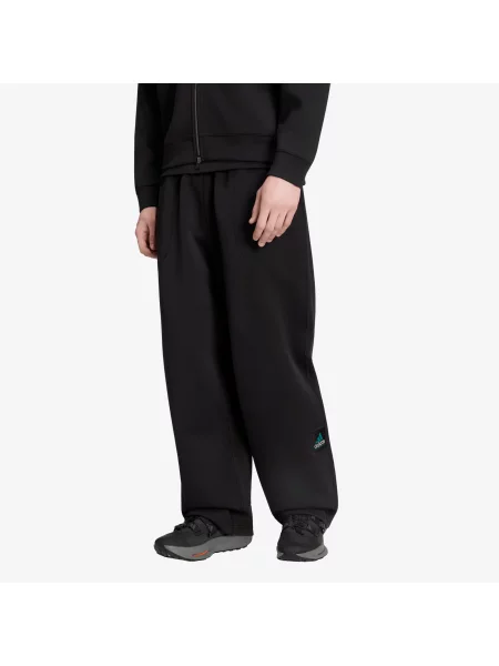Pantaloni de trening adidas Spacer Open Hem Pants Black M negru