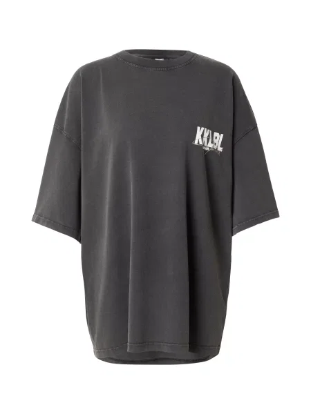 Karo Kauer Tričko Oversize černá bílé