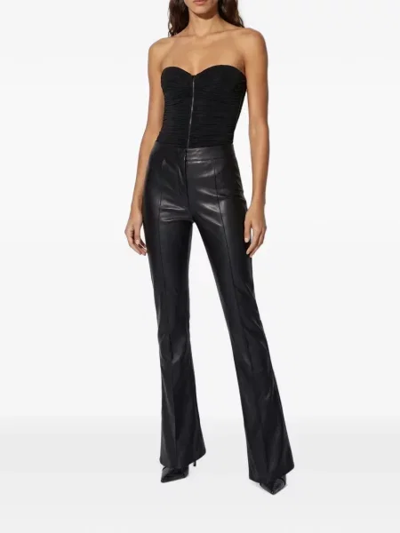 Body Elisabetta Franchi din jerseu negru