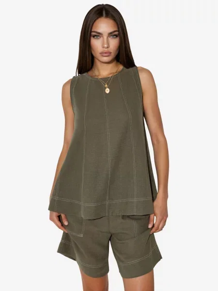 Hiccup Házi ruha Zweiteiliges Set khaki