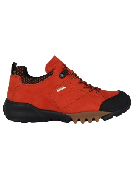 Sneakersy Waldläufer skórzane czerwone
