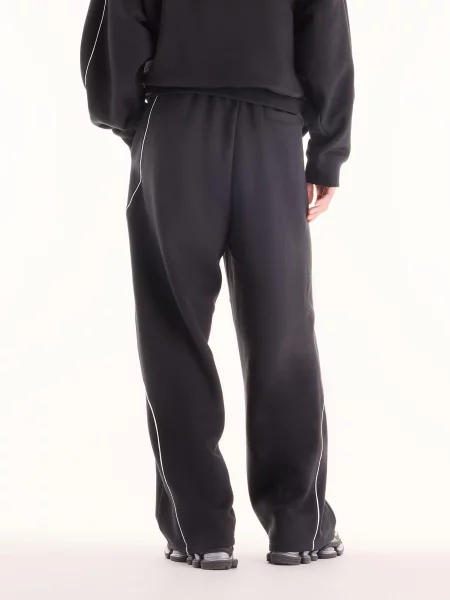 Флисовые спортивные штаны New Balance черные