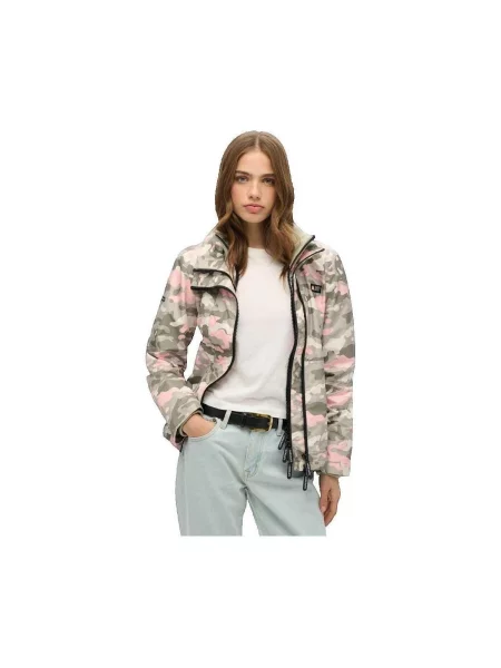 Geacă de vânt Superdry gri