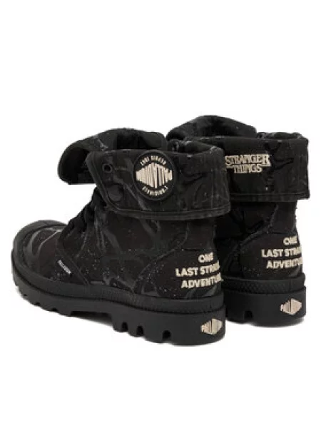 Palladium Planinarske cipele Baggy Hopper Tunnels crna