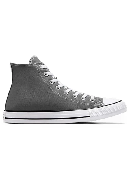 CONVERSE Členkové tenisky Chuck Taylor All Star tmavosivá / prírodná biela