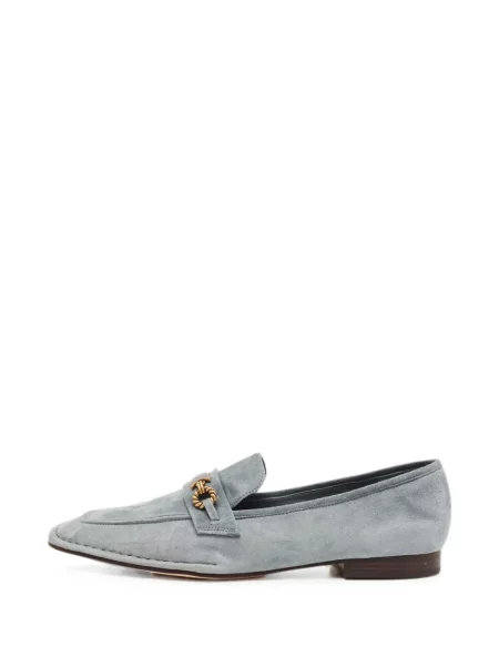 Semišové loafers Tory Burch modré