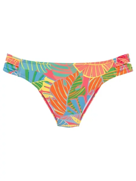 S.Oliver Slip costum de baie deschis / verde / portocaliu / corai albastru