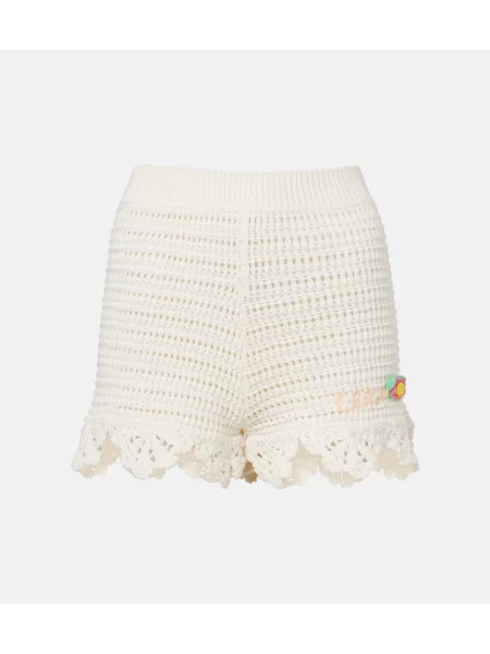 Pantaloni scurți Chloé alb