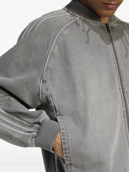 Semišové kalhoty Adidas s kapucí s kulatým výstřihem zelené