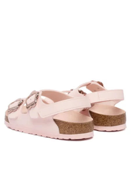 Sandále Birkenstock Milano Flower Buckle D Svetloružová