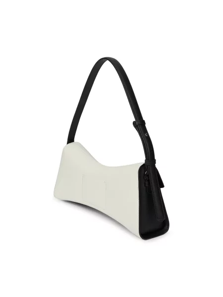 Karl Lagerfeld geantă baguette pentru femei din piele K/AUTOGRAPH negru