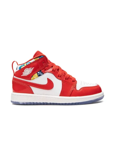 Sneakersy dziecięce Jordan czerwone
