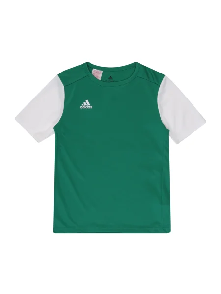 ADIDAS PERFORMANCE Tricou funcțional Estro verde închis alb