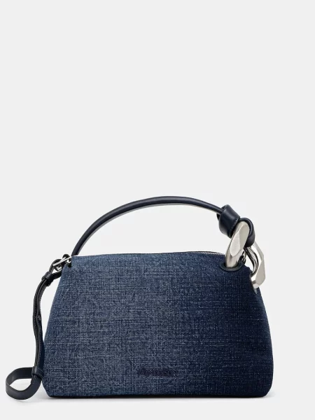 JW Anderson geantă The Jwa Corner bleumarin