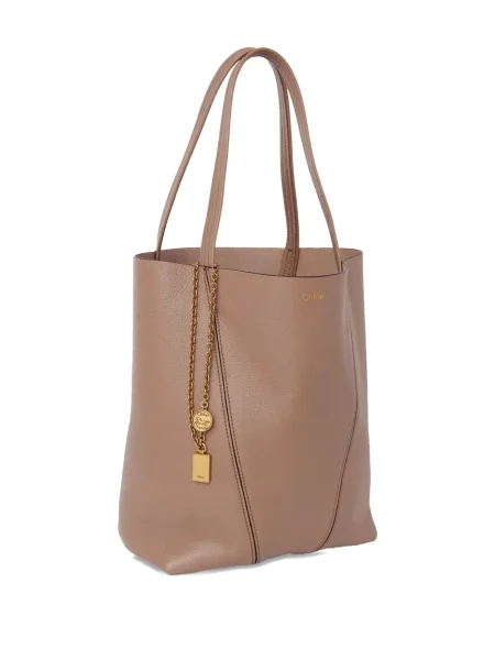 Colier Chloé din piele roz