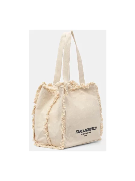 Karl Lagerfeld torebka tote K/RSG beżowa