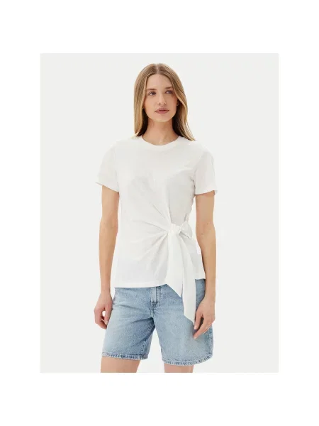 Tommy Hilfiger T-Shirt Εκρού Regular Fit