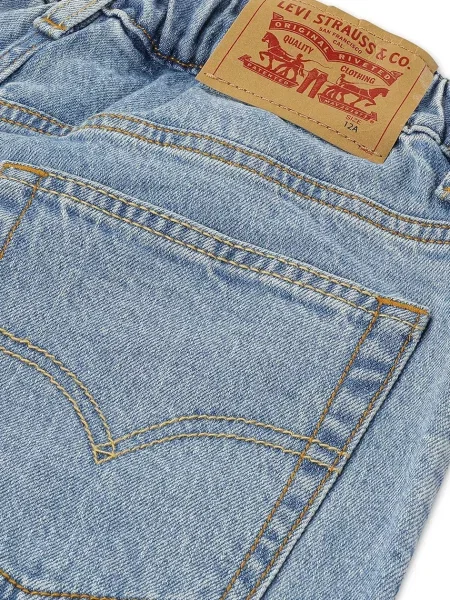 Levi's дънки barrel за деца BARREL JEANS синьо