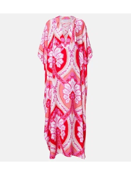 Rochie Melissa Odabash din satin cu imagine