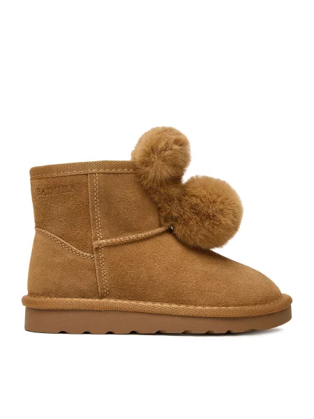 Дутики Badura коричневые