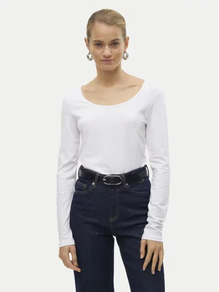 Vero Moda Bluzka Maxi My biały