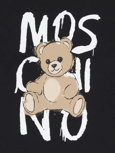 Koszulka dziecięca Moschino czarna