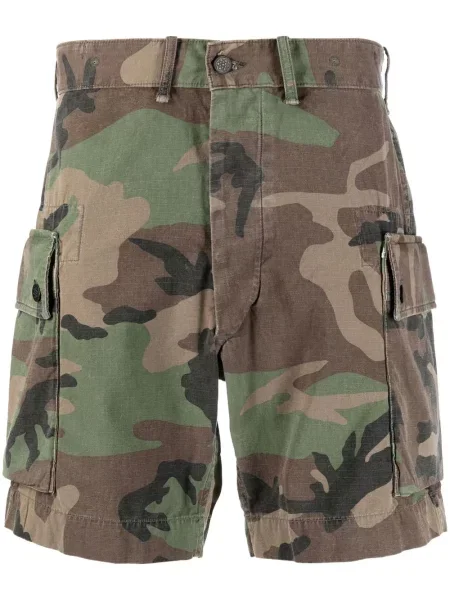 Pantaloni chino Ralph Lauren Rrl cu imagine cu model camuflaj maro
