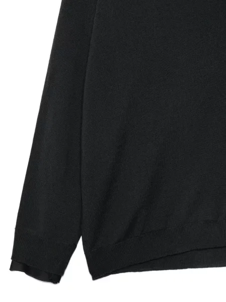 Pulover Semicouture cu decolteu în V gri