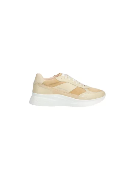 Sneakersy Filling Pieces skórzane beżowe