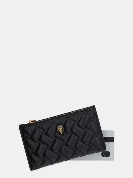 Kožená peněženka Kurt Geiger London KENSINGTON černá
