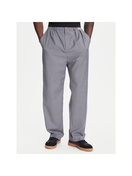 Kappa Szövet nadrág Regular Fit szürke
