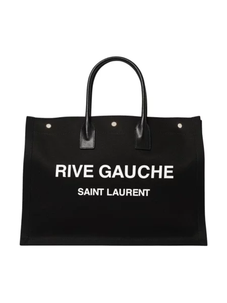 Torba Saint Laurent skórzana czarna