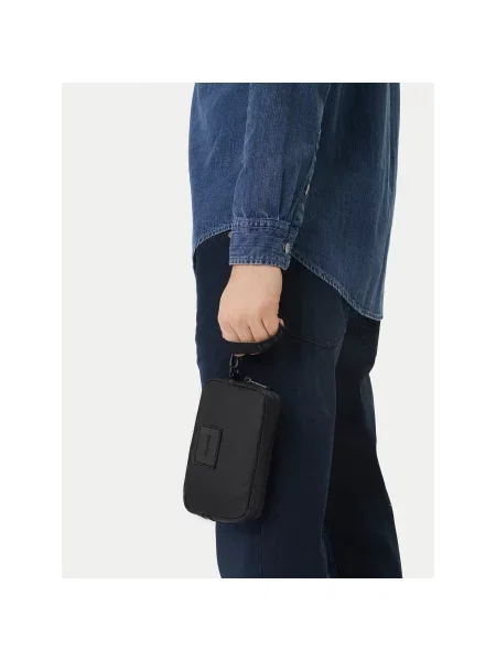 Calvin Klein Torbica za okrog pasu Puffer Utility Puch črna