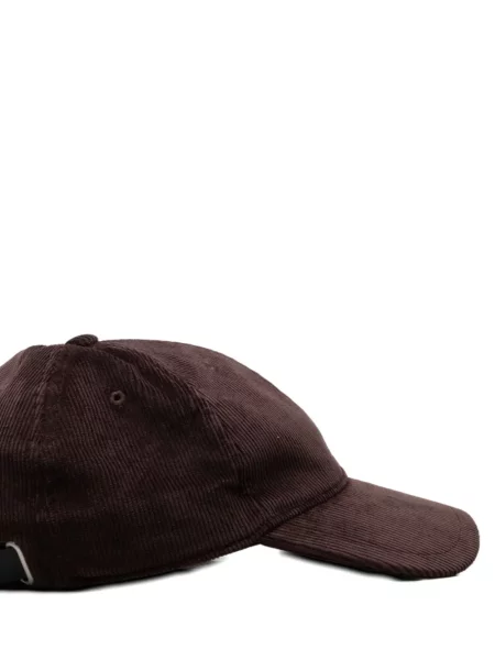 Șapcă Rag & Bone de catifea cord maro