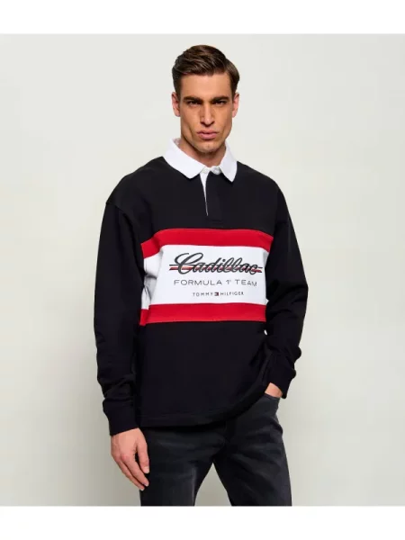 Tricou polo Tommy Hilfiger negru