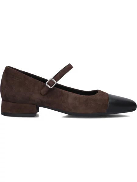 Czółenka Vagabond Shoemakers zamszowa brązowa