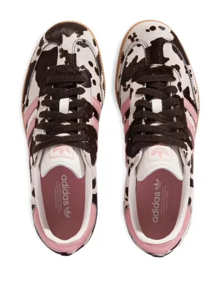 Fűzős bőr sneaker Adidas Samba fehér