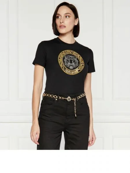 Just Cavalli Tricou negru