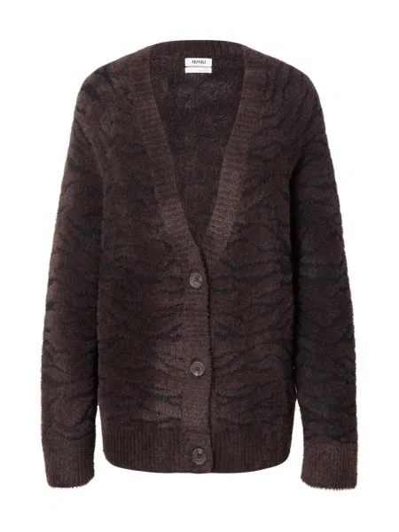Monki Pletena jopa čokolada črna