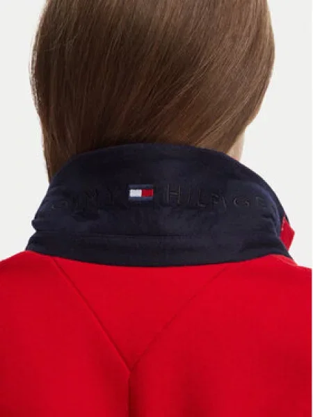 Tommy Hilfiger Vilnonis paltas Classic raudona